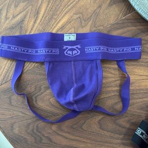 Small Nasty Pig Jockstrap - Purple